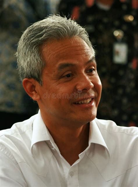 Central Java Governor Ganjar Pranowo Editorial Stock Image - Image of person, ganjar: 54094024