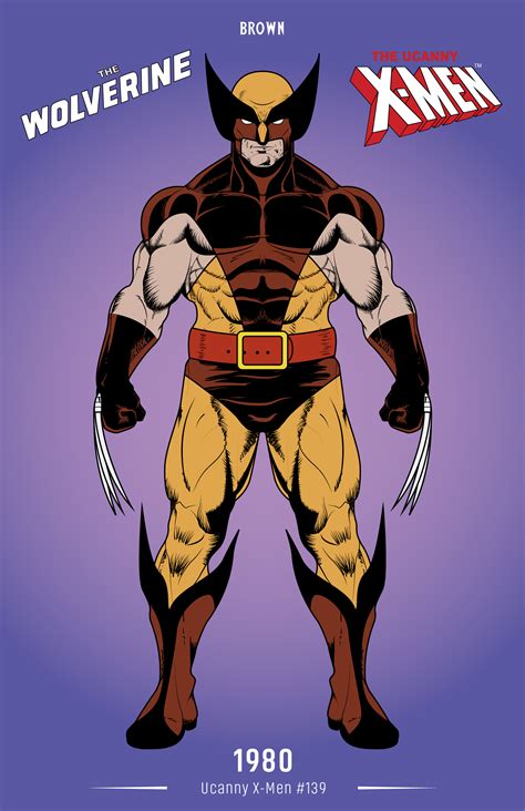 Wolverine (Brown) by efrajoey1 on DeviantArt