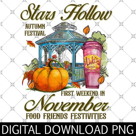 Stars Hollow Autumn Festival Png, Gilm0re Girls Png, R0ry Lorelai ...