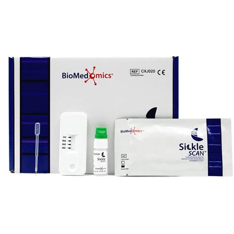 Rapid sickle-cell disease test - Sickle SCAN® - BioMedomics, Inc. - hemoglobin / genetic / blood