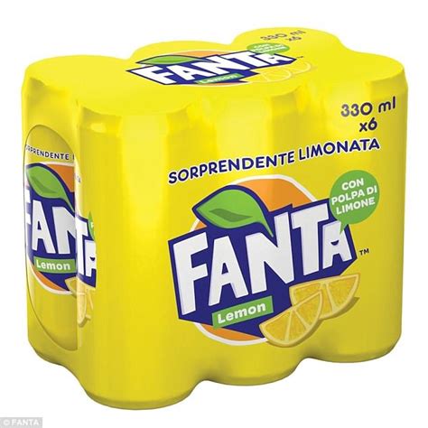 Fanta Lemon discontinued in the US, but you can still buy it in the UK | Daily Mail Online