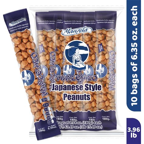 Japanese Peanuts Cacahuates Japoneses De La Rosa Variety Packs Mexican Candy ...