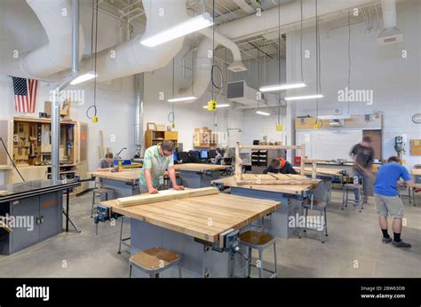 Highschool woodshop hi-res stock photography and images - Alamy