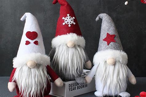 3pk Christmas Gonk Ornaments Offer - LivingSocial