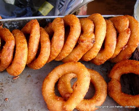 Taste of Nepal: Sel-Roti -Fried Rice Bread - (सेल-रोटि)