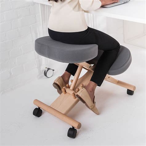 Adjustable Kneeling Chair Ergonomic Office Chair By Stand Steady | Edge Ergonomic Kneeling Chair ...