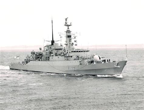 F172 HMS AMBUSCADE (Type 21 Amazon class frigate) | Royal navy ships, Royal navy, Navy ships