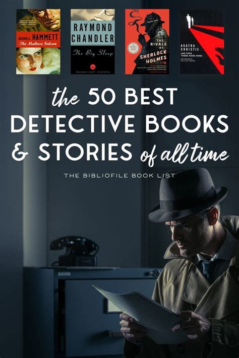 50 Best Detective Books of All Time - The Bibliofile | Detective books ...