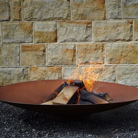 Corten Steel Fire Pit - GreenArt