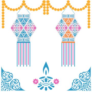 Diwali Kandil PNG, Vector, PSD, and Clipart With Transparent Background ...