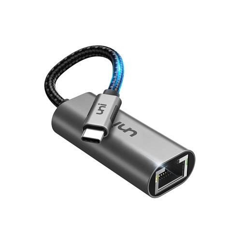 Buy USB C to Ethernet Adapter, uni RJ45 to USB C Thunderbolt 3/Type-C ...