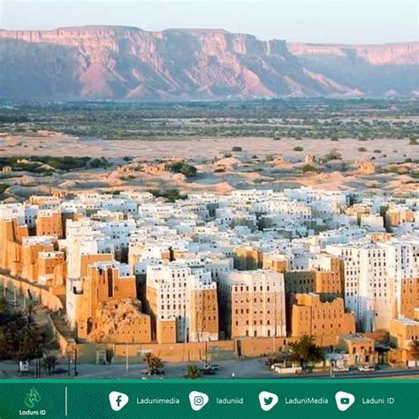 Hadramaut Yaman Kota Pencakar Langit Tertua di Dunia dari Tanah Liat ...