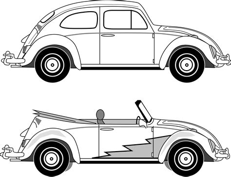 Volkswagen Beetle Silhouette at GetDrawings | Free download