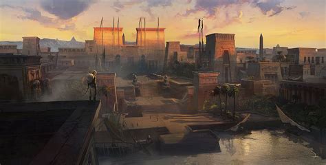 Memphis from Assassin's Creed Origins | Assassins creed origins, Egypt concept art, Assassins creed