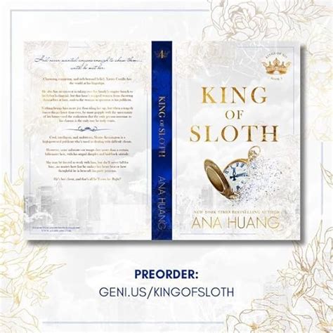 Ana Huang's Blog - King of Sloth Cover Reveal! - December 07, 2023 08:46