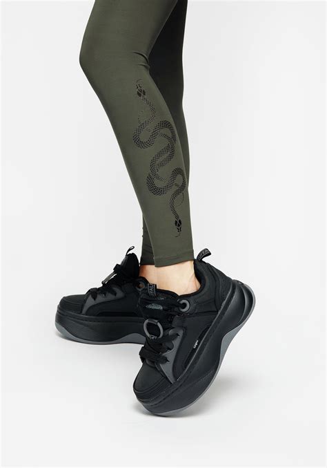 Venin Snake Athleisure Leggings – Disturbia