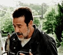 Negan Smiling GIF - NeganSmiling - Discover & Share GIFs