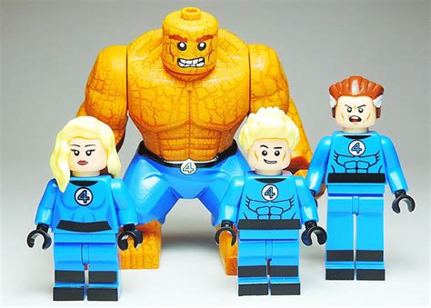 The World's Greatest Minifigures. The Lego Fantastic Four!