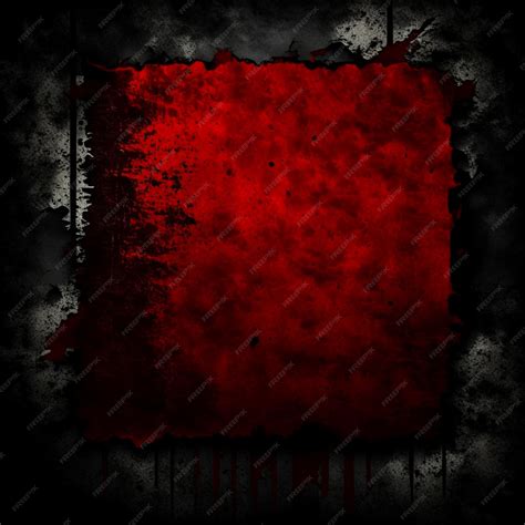 Premium AI Image | Old paper texture black and blood red background