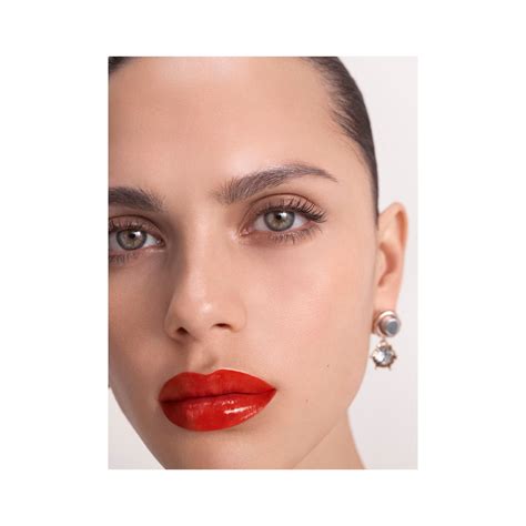 Burberry Kisses Lip Lacquer – Tangerine Red No.35 - Women | Burberry® Official