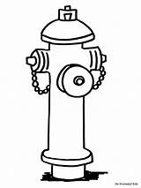 Fire Hydrant Coloring Pages sketch template