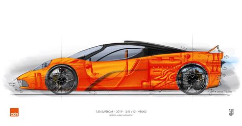 Updated: Gordon Murray Automotive T.50 teased | Article | Car Design News