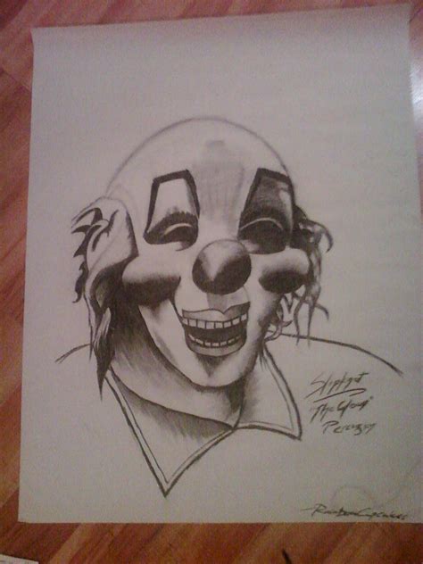 The Clown-Slipknot-Drawing. by Gizzick on DeviantArt