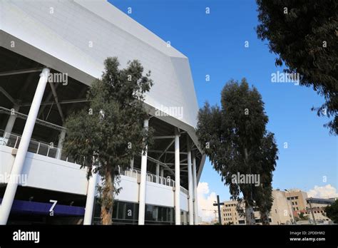 TEL AVIV, ISRAEL - NOVEMBER 2, 2022: Bloomfield Stadium in Tel Aviv ...