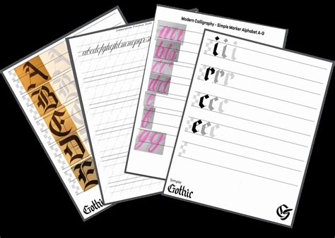 Free Calligraphy Worksheets Printable Luxury 4 Free Printable ...