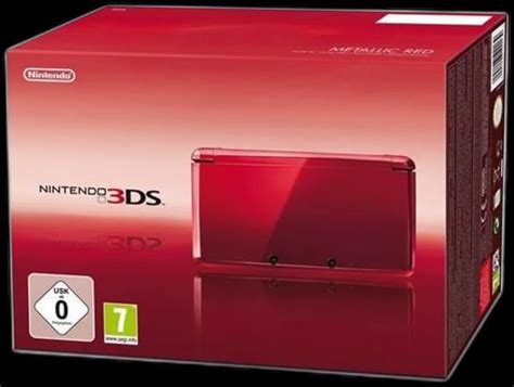 Nintendo 3DS Metallic Red Console [JP] - Consolevariations