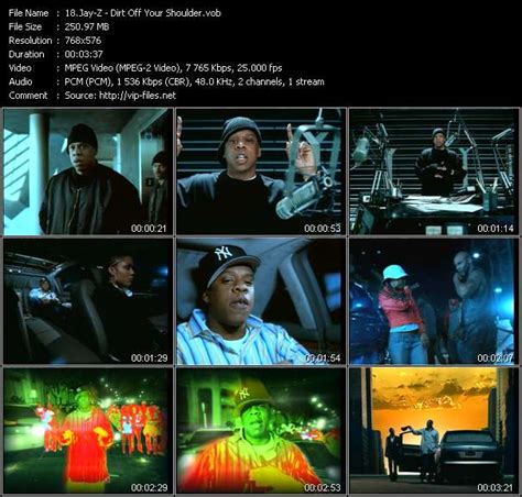 Jay-Z - Dirt Off Your Shoulder - Download Music Video Clip from VOB Collection «MixMash Urban ...