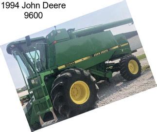 John Deere 9600 Combine Specs | AgriSeek.com