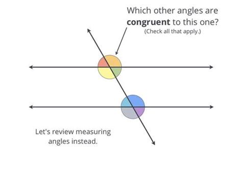 Corresponding angles - Geometry - School Yourself