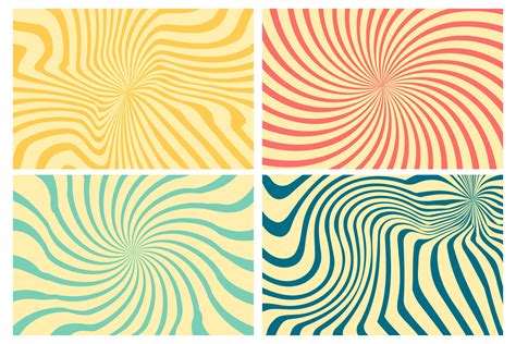 Groovy Hippie 70s Backgrounds Graphic by CLton Studio Graphic · Creative Fabrica