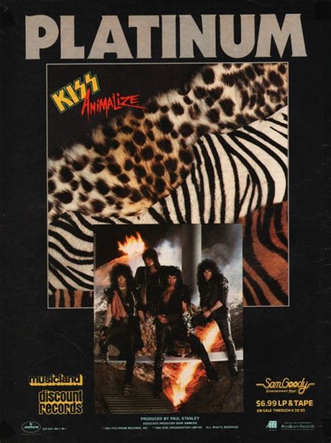 KISS ANIMALIZE ALBUM