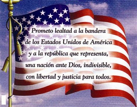 Pledge Of Allegiance Espanol