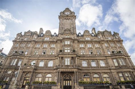 Watch as Balmoral Hotel in Edinburgh removes shutters as it gears up ...