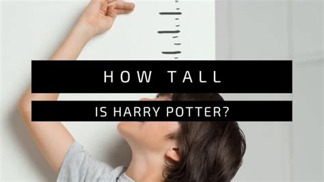 How Tall Is Harry Potter In The Books And Movies? – Improve Magic