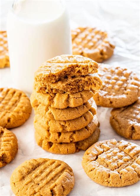 3 ingredient peanut butter cookies no egg