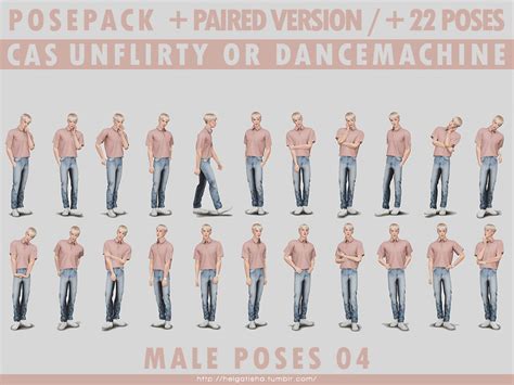 The Sims Resource - Male poses 04