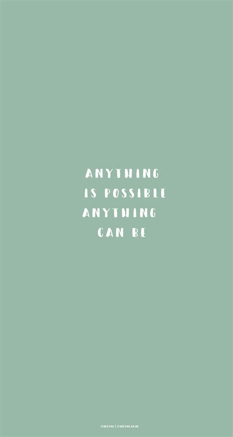 15 Sage Green Minimalist Wallpapers for Phone : Anything is possible I ...