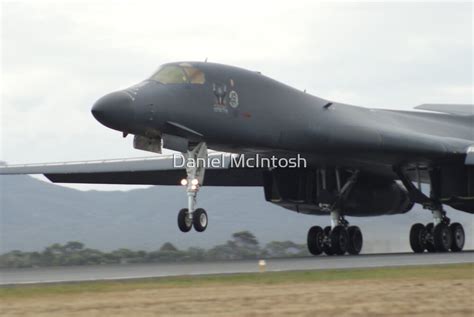 "B-1B Lancer Takeoff" by Daniel McIntosh | Redbubble