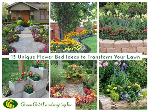 15 Unique Flower Bed Ideas for Lawn Lovers - GreenGold Landscaping