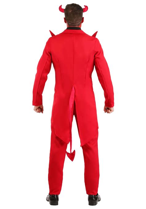 Red Suit Devil Costume for Adults