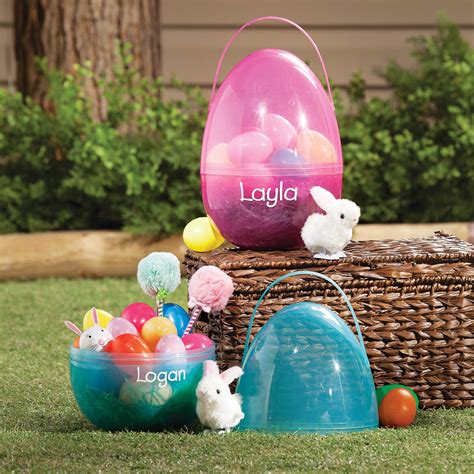 Giant Personalized Plastic Fillable Easter Egg