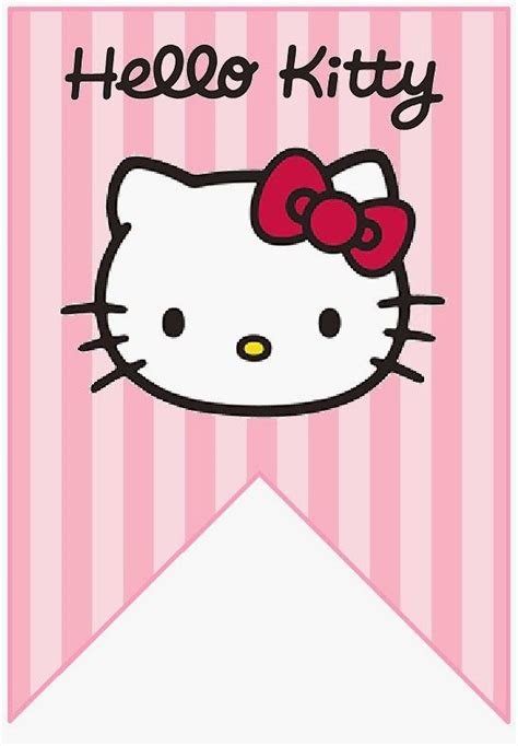 Hello Kitty Printable Banner