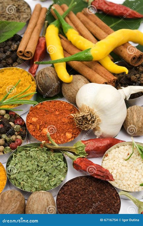 Colors Of Spices Stock Images - Image: 6716754