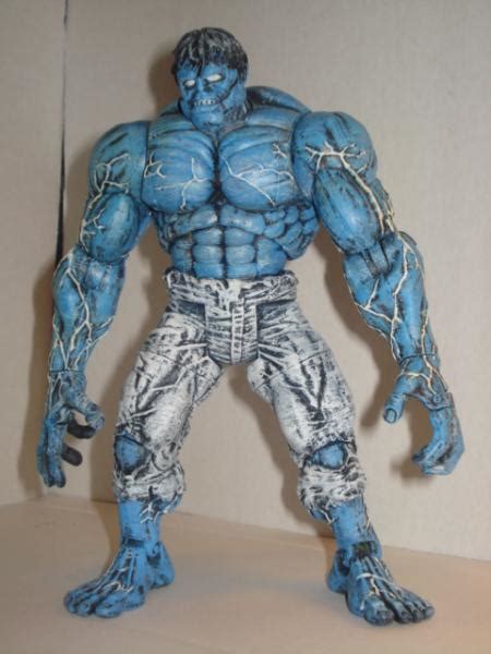 Captain Universe Aka Blue Hulk (Marvel Legends) Custom Action Figure