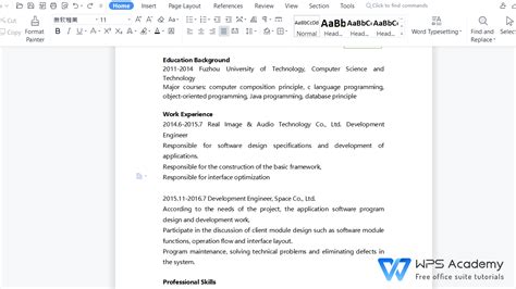 48 Resume Template For Microsoft Word Gif Infortant D - vrogue.co
