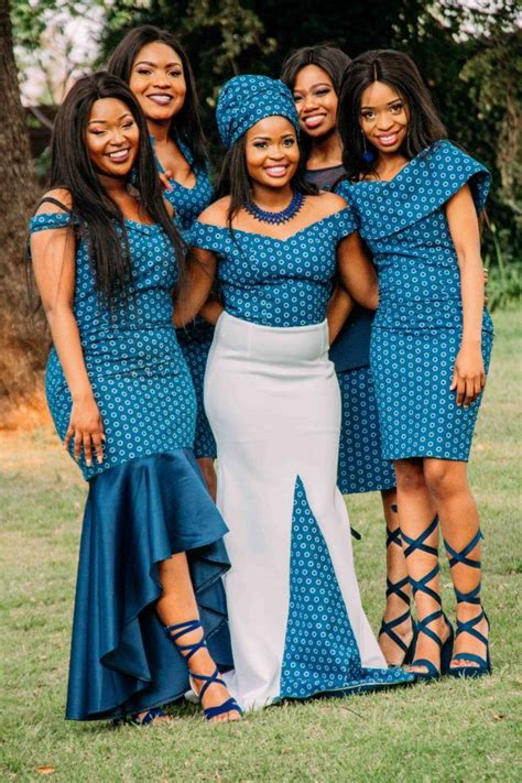 Modern Tswana Wedding | African traditional dresses, South african traditional dresses, African ...